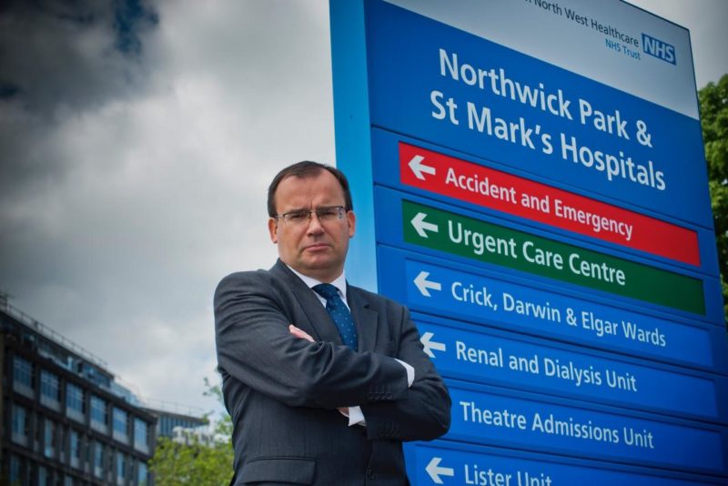 Gareth Thomas MP Northwick Park A&E