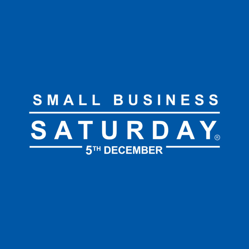 Small Business Saturday takes place on the 5th December 